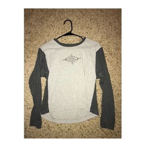 Vintage Grey Harley Davidson Long Sleeve Shirt